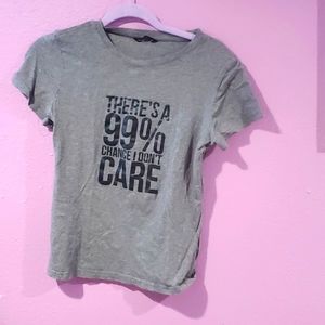 Woman's medium sarcastic graphic tee from shein.